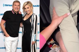 Todd and Savannah Chrisley; 'Jacked' Todd Chrisley shows off his new physique as he heads home from prison with daughter Savannah after Trump pardon