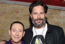 Paul Reubens and Joe Manganiello attend the world premiere of ‘Pee-wee