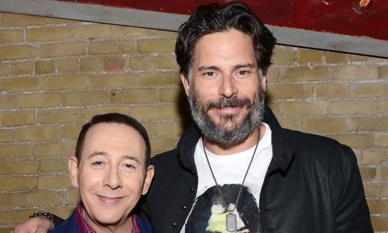 Paul Reubens and Joe Manganiello attend the world premiere of ‘Pee-wee
