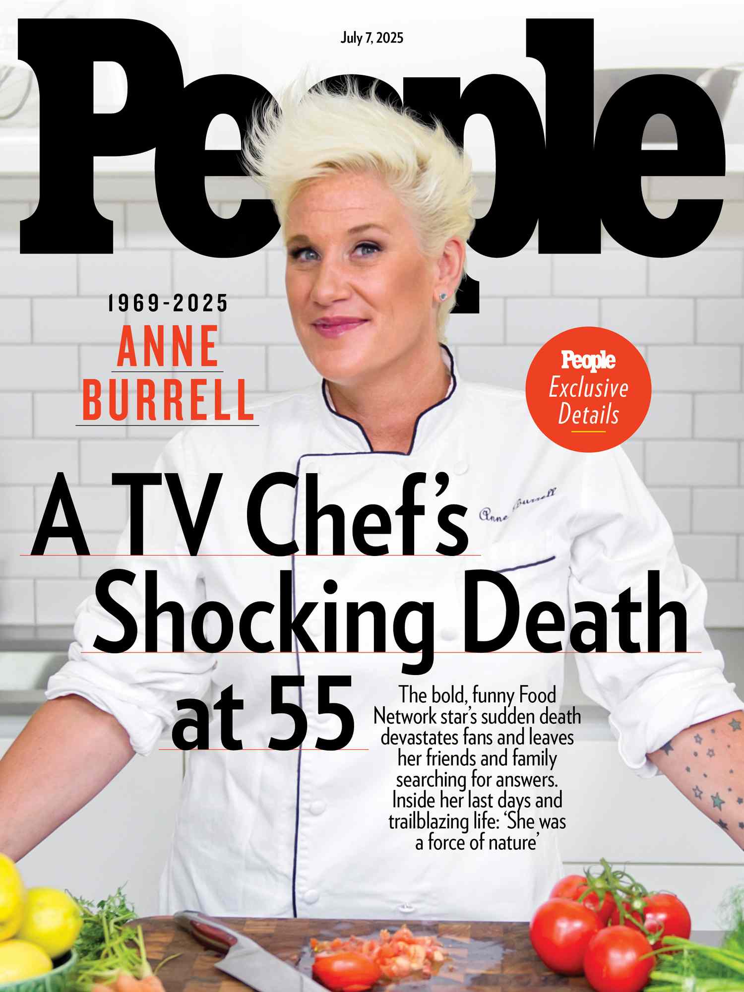 ANNE BURRELL People Magazine Cover