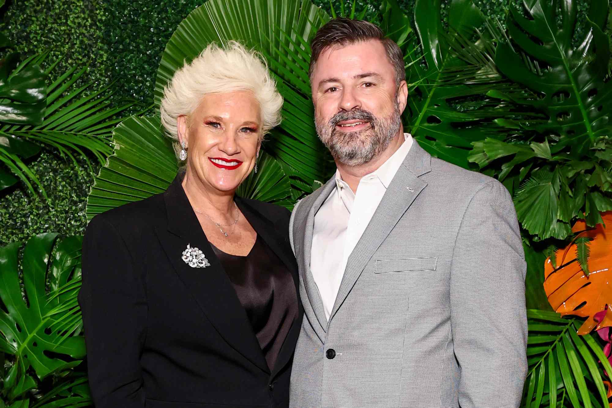 Anne Burrell and Stuart Claxton 