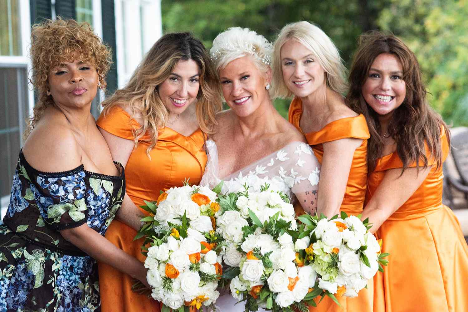 Wedding of chef Anne Burrell and Stuart Claxton on September 16, 2021
