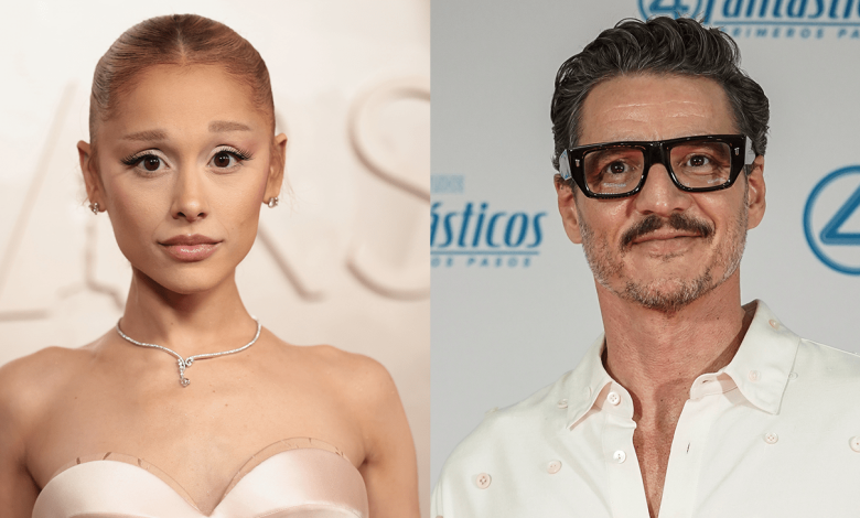 Ariana Grande and Pedro Pascal