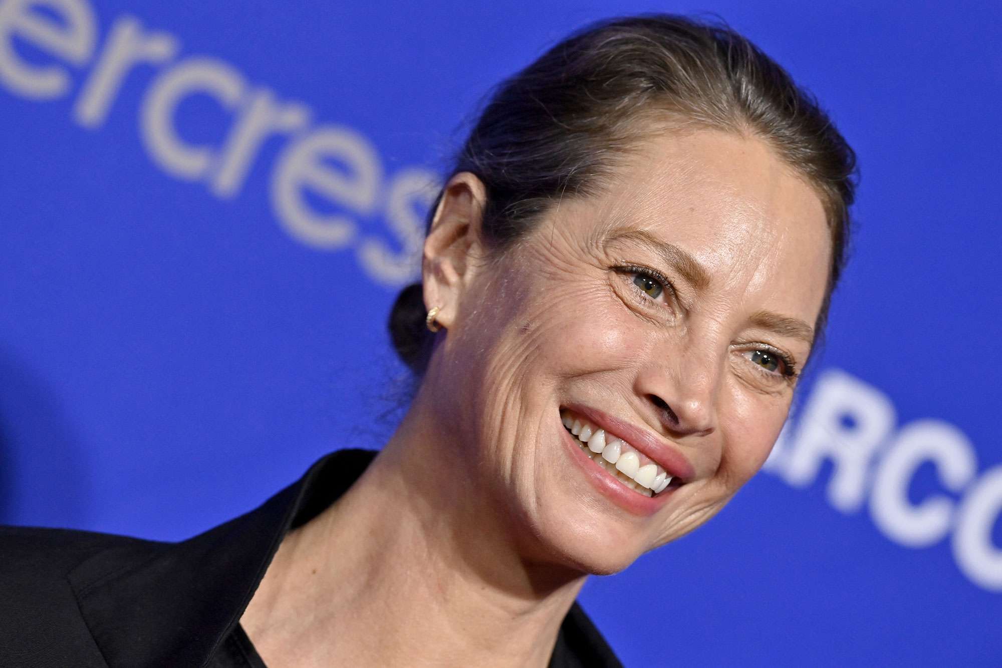 Christy Turlington attends the 36th annual Palm Springs International Film Festival Film Awards at the Palm Springs Convention Center in California on Jan. 3, 2025