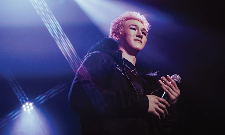 Bain, a member of the K-pop group Just B, came out during a recent show in L.A.