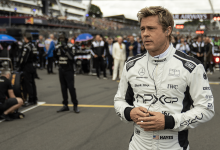 Brad Pitt in ‘F1: The Movie.