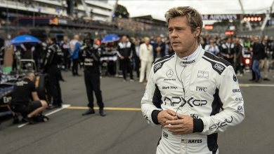 Brad Pitt in ‘F1: The Movie.