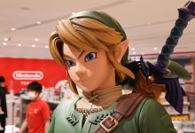 Link figurine from Legend of Zelda