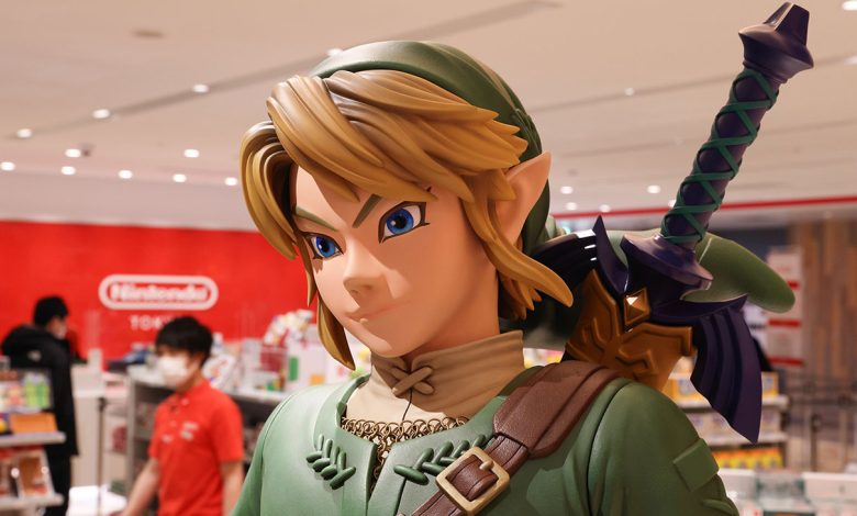 Link figurine from Legend of Zelda