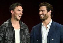 Nicholas Hoult, David Corenswet at the Warner Bros. Pictures The Big Picture Presentation Press Line as part of CinemaCon 2025 at Caesars Palace on April 01, 2025 in Las Vegas, Nevada.