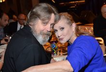 Mark Hamill and Carrie Fisher attend the Midnight Mission