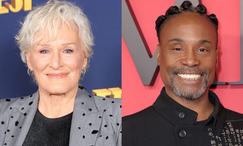 Glenn Close and Billy Porter