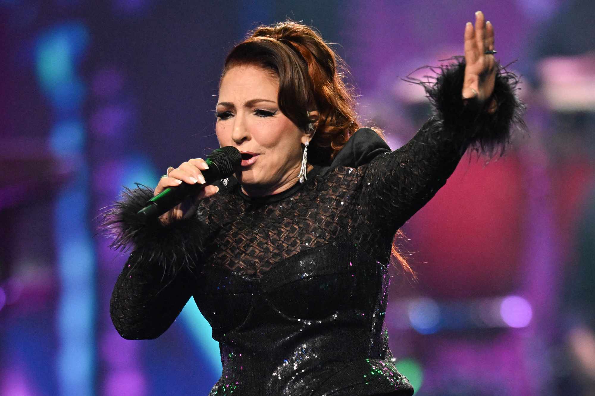 Gloria Estefan performs