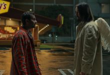 Aziz Ansari and Keanu Reeves in