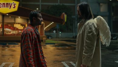 Aziz Ansari and Keanu Reeves in