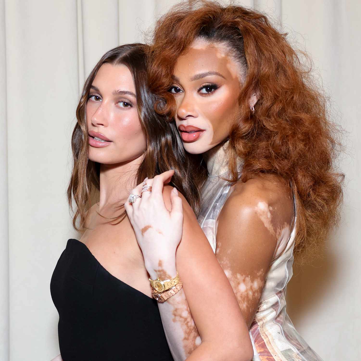 Hailey Bieber and Winnie Harlow attend Audemars Piguet's special evening with Vogue to celebrate 