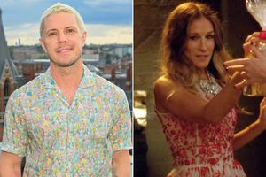 Jake Shears attends The Face x The Standard London's 5th birthday event on June 16, 2024 in London, England.Sarah Jessica Parker Let's Have a Kiki / Turkey Lurkey number in Glee Season 4, Episode 8 Thanksgiving