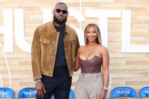 Lebron James and Savannah James