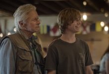 Michael Douglas and Walker Scobell in