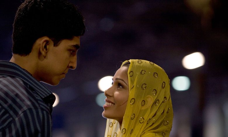 From left: Dev Patel, Freida Pinto in ‘Slumdog Millionaire’ (2008).
