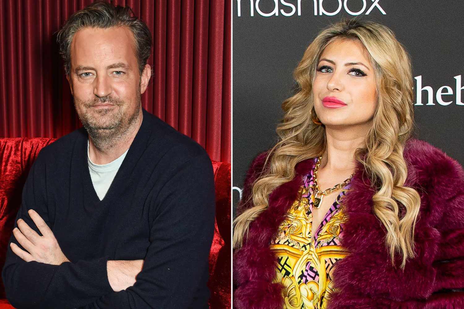 Matthew Perry and Jasveen Sangha