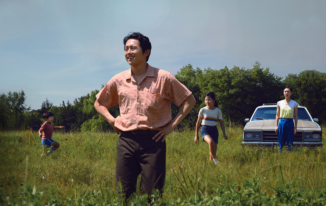 Alan S. Kim, Steven Yeun, Noel Cho and Han Yeri in 'Minari'