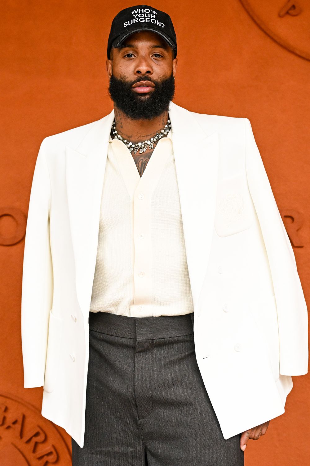 Odell Beckham Jr. attends the 2025 French Open at Roland Garros on May 28, 2025 in Paris, France.