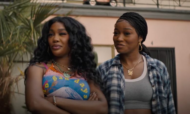 SZA and Keke Palmer in