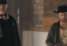 Pierce Brosnan and Brandon Lessard in
