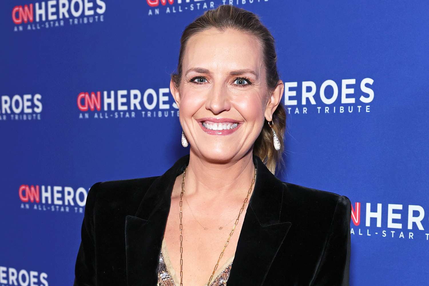 Poppy Harlow attends the 17th annual 'CNN Heroes: An All-Star Tribute' at The American Museum of Natural History in N.Y.C. on Dec. 10, 2023
