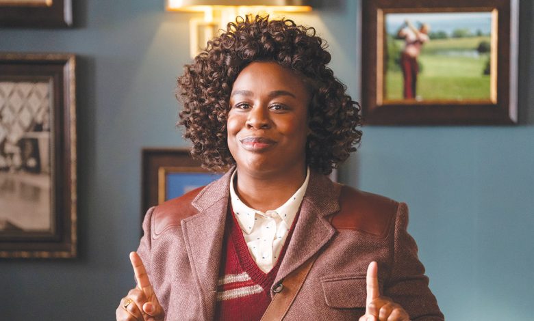 Uzo Aduba’s Cordelia wears a jacket that shows she’s not at home in the White House