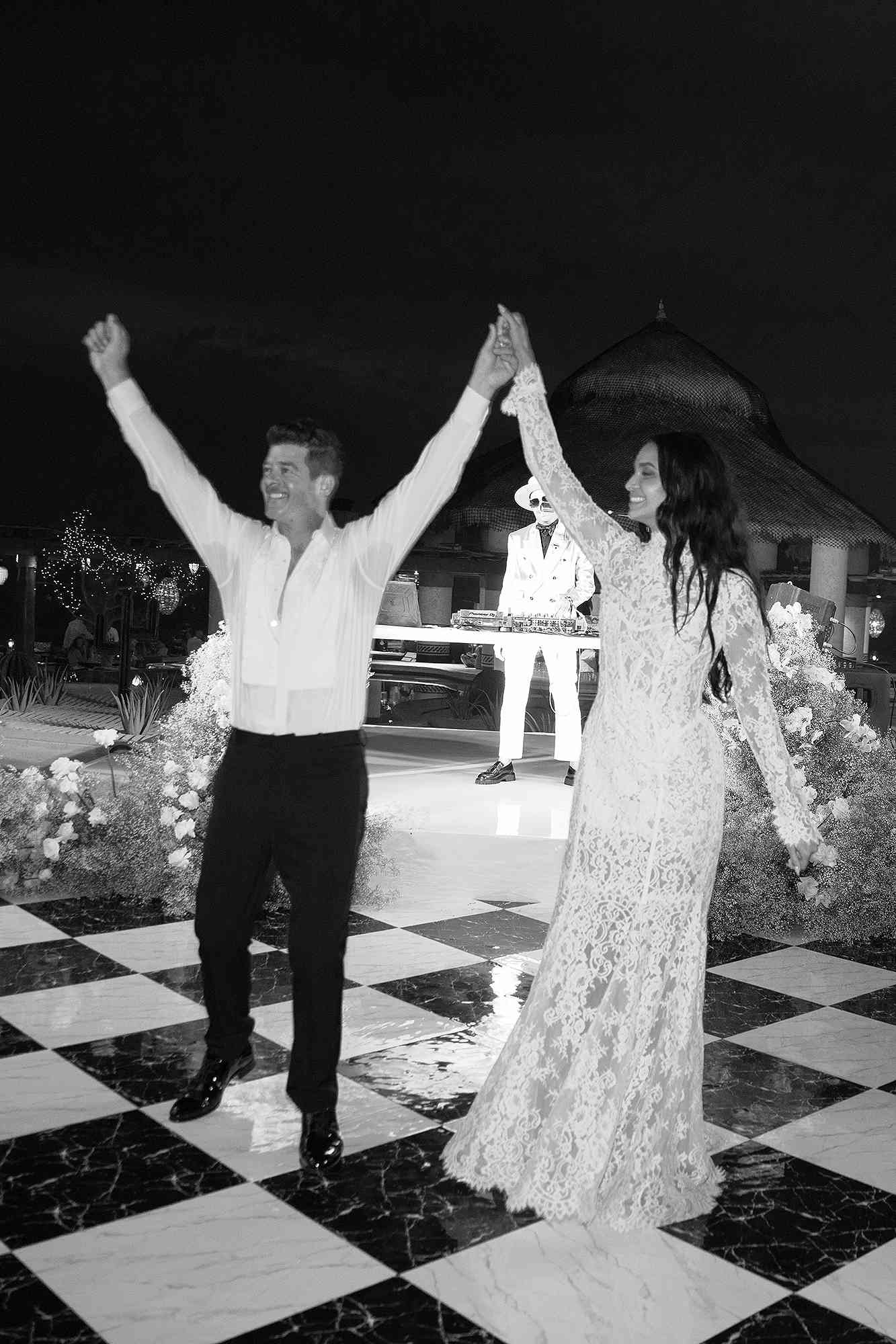 Robin Thicke April Love Geary Wedding