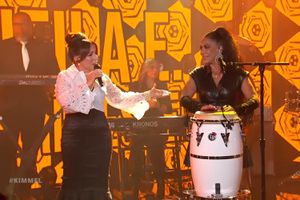 Sheila E. and Gloria Estefan Team Up for High-Energy Performance of Grammy-Nominated Collab 'Bemba Colorá' on 'Kimmel'