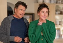 Ted McGinley and Christa Miller on Shrinking.
