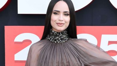 Sofia Carson Attends Netflix Tudum 2025: The Live Event in L.A., Plus Kate Hudson, Ashley Tisdale, Kenan Thompson, and More