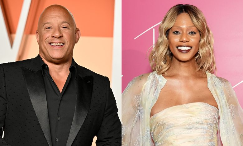 Vin Diesel and Laverne Cox