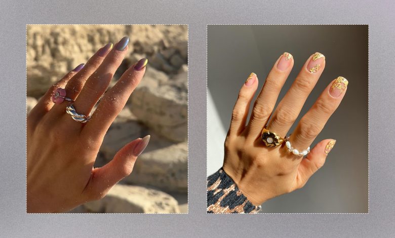 30 Chic and Strategic Nail Designs If You're Short on Nail Space