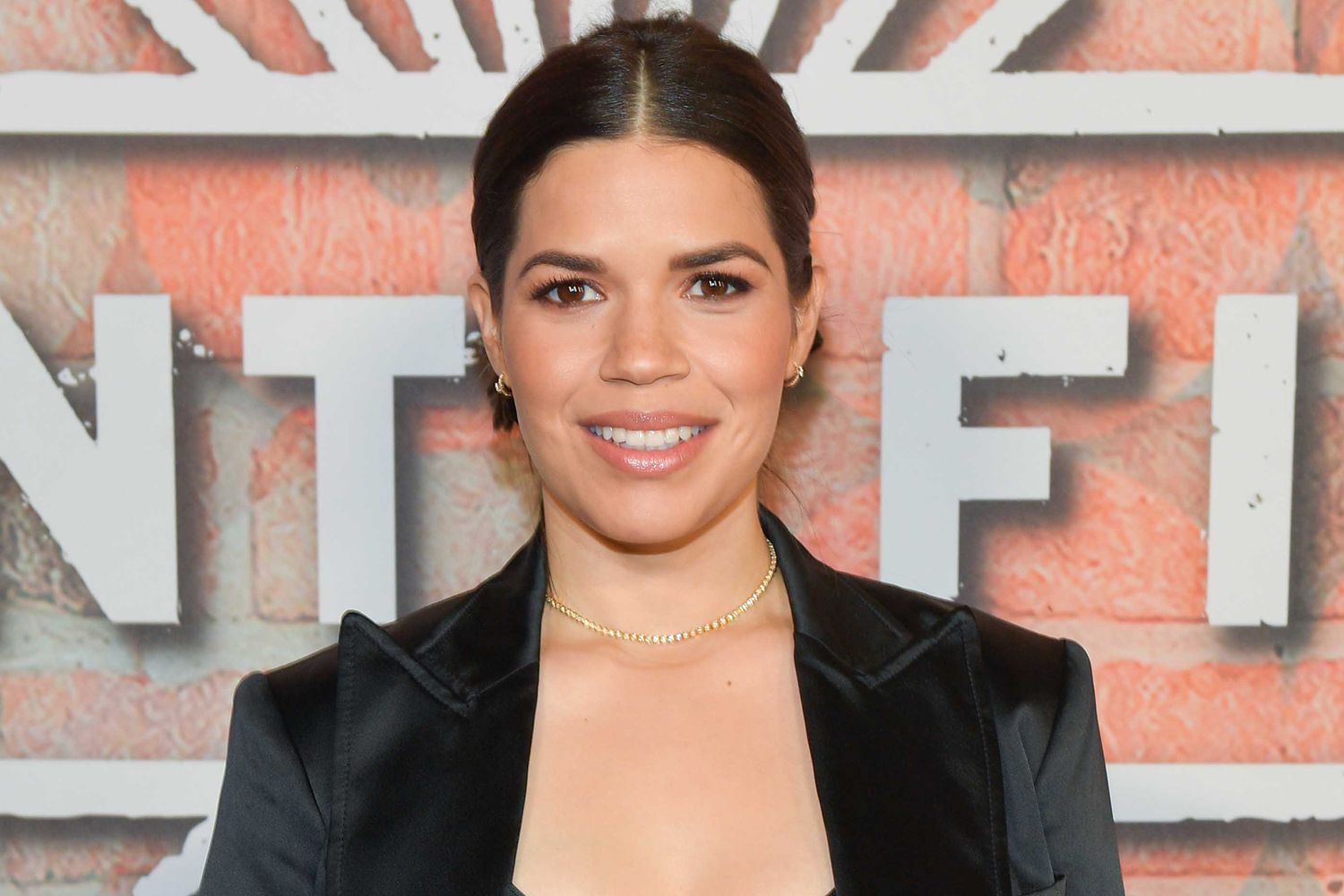 America Ferrera attends the L.A. premiere of Netflix's 'Gentefied' at Plaza de la Raza on Feb. 20, 2020