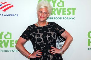 Anne Burrell attends the 2022 City Harvest Red Supper Club Fundraising Gala at Cipriani 42nd Street on April 26, 2022 in New York City.