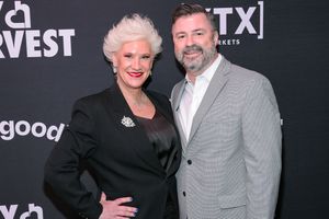 Anne Burrell and Stuart Claxton attend The 2025 Gala: Carnaval on April 22, 2025 in New York City.