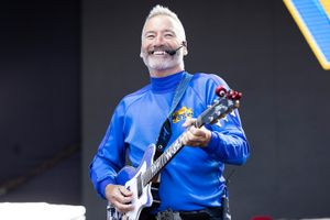 Anthony Field of The Wiggles performs at Falls Festival on January 07, 2023 in Fremantle, Australia.
