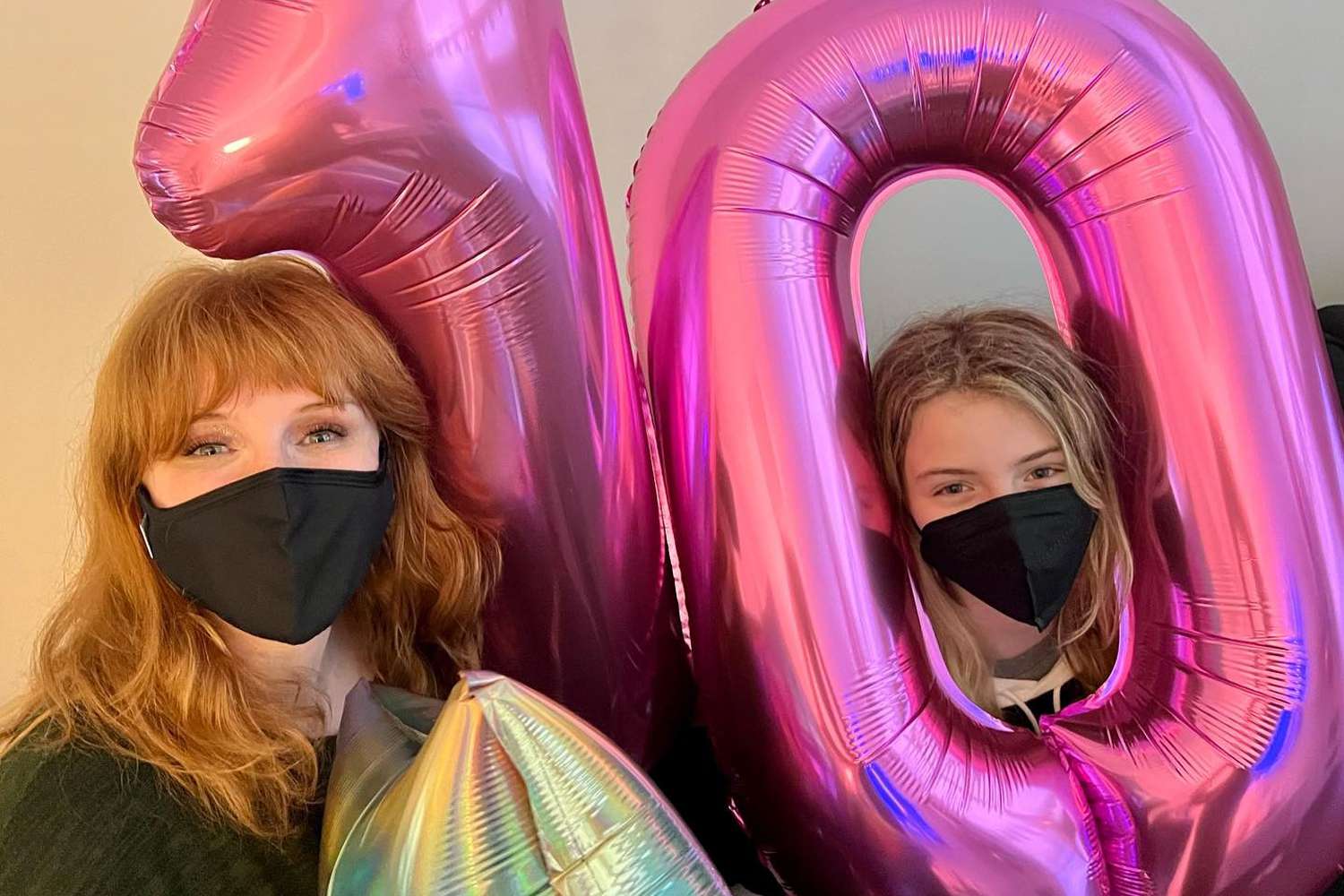 Bryce Dallas Howard celebrates her daughter Beatrice's 10th birthday in January 2022.