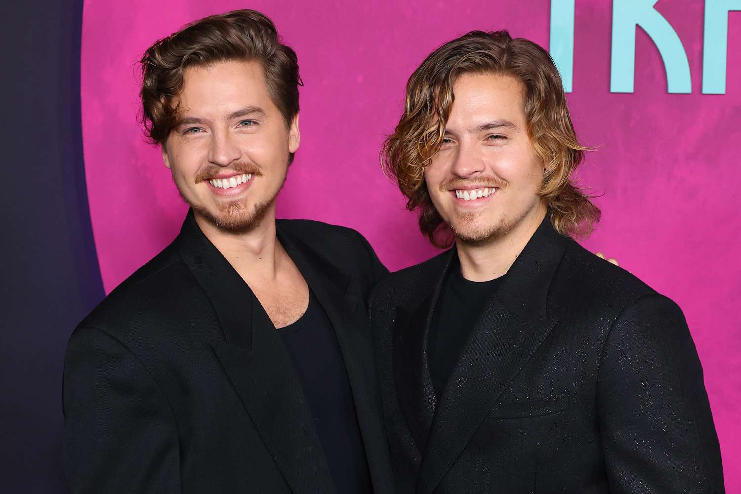 Cole Sprouse (left) and Dylan Sprouse attend the L.A. screening of 'Lisa Frankenstein' at Hollywood Athletic Club on Feb. 5, 2024