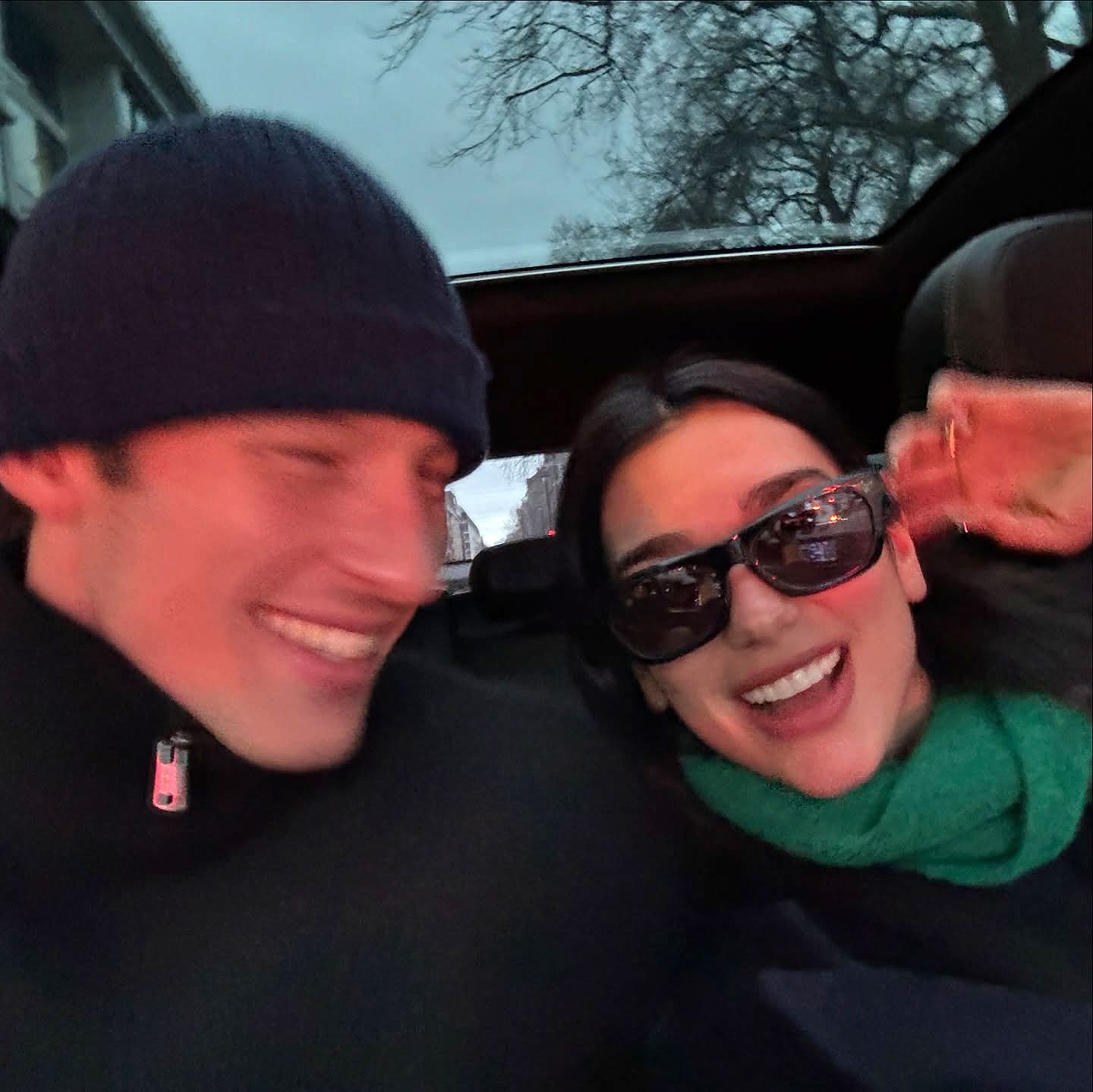 Callum Turner and Dua Lipa