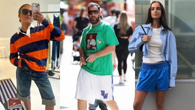 Adam Sandler–Coded Outfits Are Still Going Strong—5 Ways to Style Baggy Shorts This Summer
