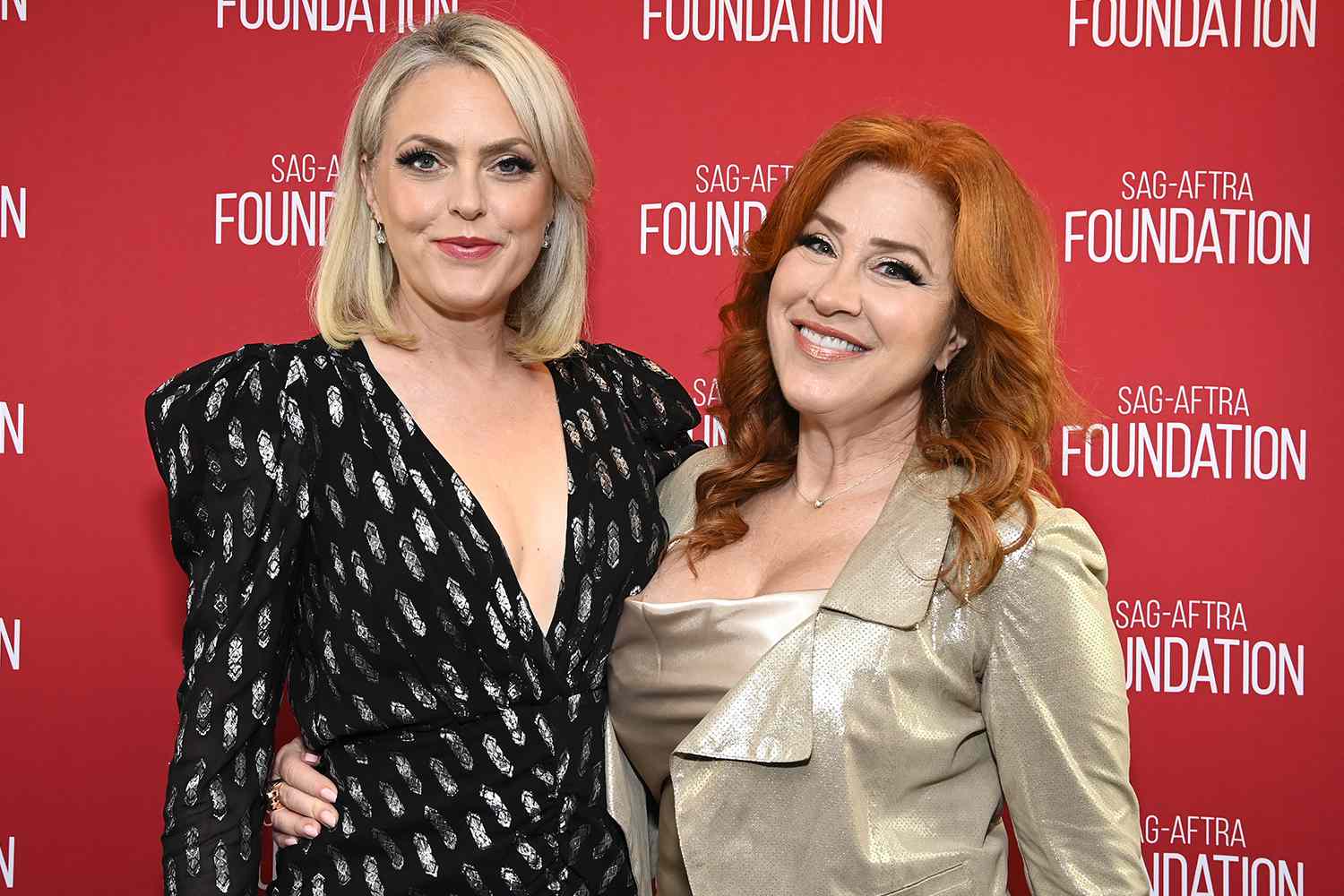 Elaine Hendrix and Lisa Ann Walter attend the SAG-AFTRA Foundation Conversations — Career Retrospective in L.A. on June 16, 2023