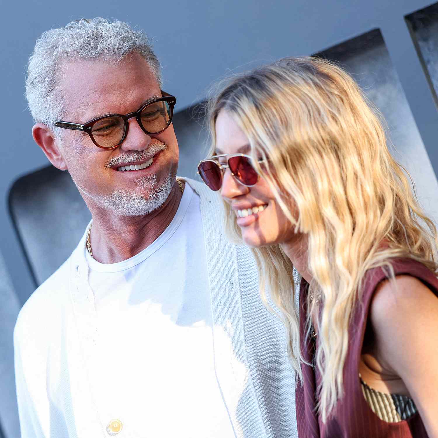 Eric Dane and filmmaker Janell Shirtcliff attend Prime Video's "Countdown" premiere at the Harmony Gold theatre 