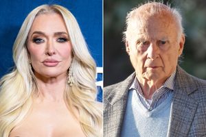 Singer Erika Jayne attends the DIRECTV Streaming With The Stars Hosted by Rob Lowe event at Spago on March 10, 2024 in Beverly Hills, California; Former attorney Tom Girardi appears at the United States Courthouse in Los Angeles, CA on Tuesday, Aug. 6, 2024. He faces federal charges that he pilfered funds from his clients in order to finance his lifestyle.