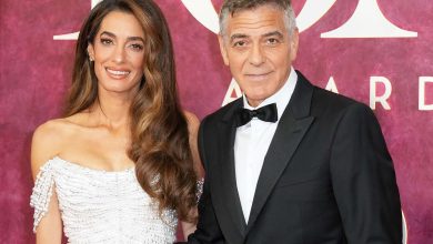 George Clooney Is Back in His Silver Fox Era for 2025 Tony Awards Date Night with Wife Amal