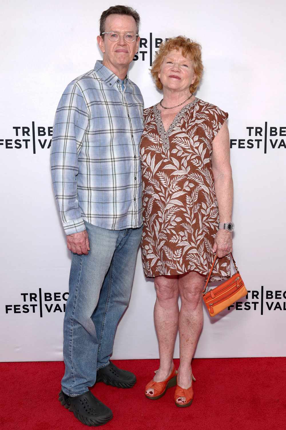 Dylan Baker and Becky Ann Baker attend the "On A String" Premiere on June 05, 2025 in New York City.